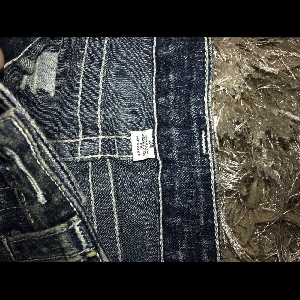 True Religion Acid Wash jeans